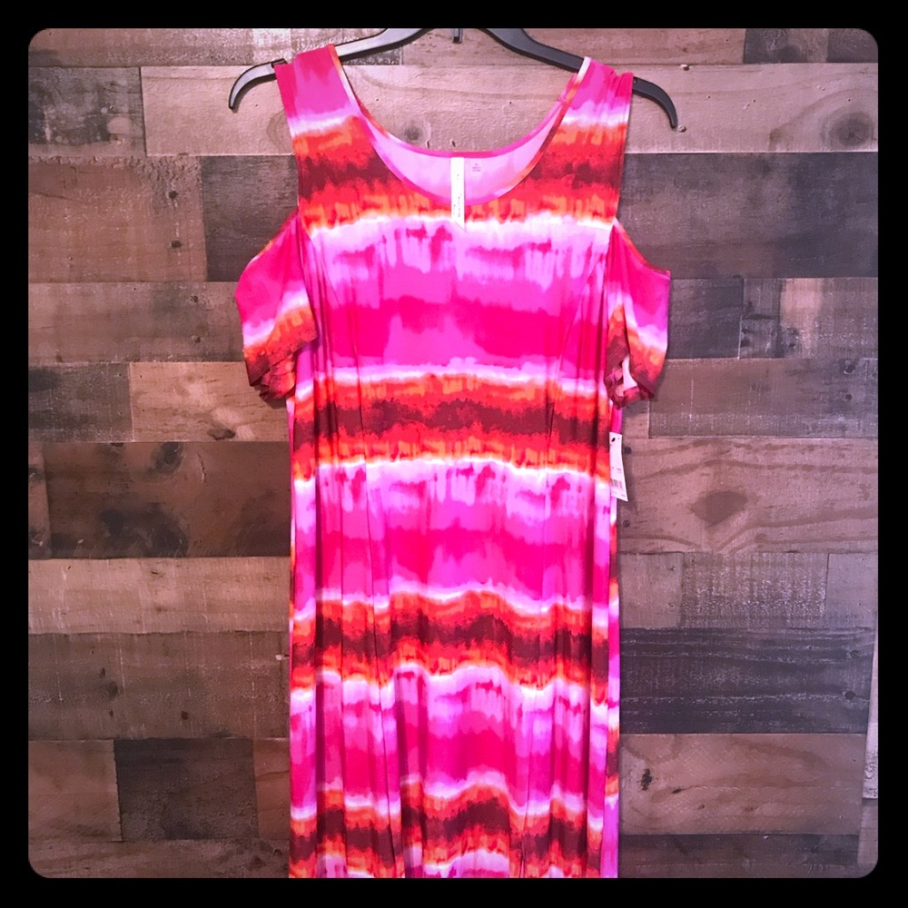 NY Collection Women’s plus size maxi dress 2X